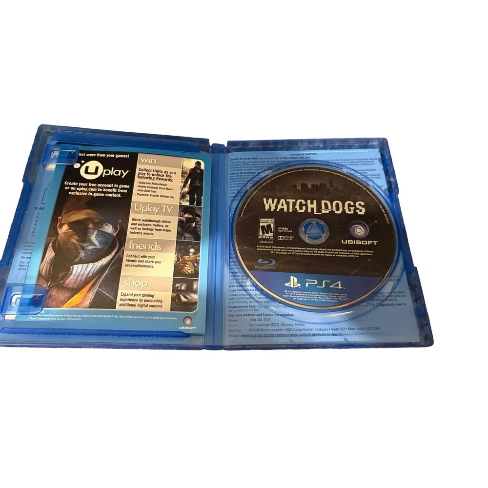 Watch Dogs (Sony PlayStation 4, 2014)